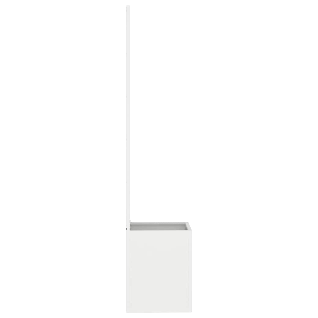 Schermo per privacy in giardino Traforo Bianco 32 x 32 x 150 cm