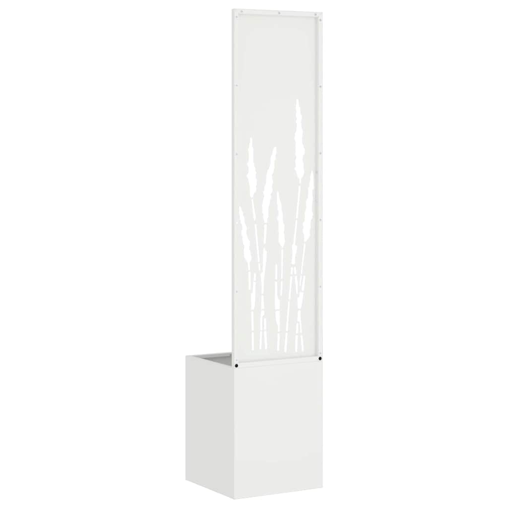 Schermo per privacy in giardino Traforo Bianco 32 x 32 x 150 cm