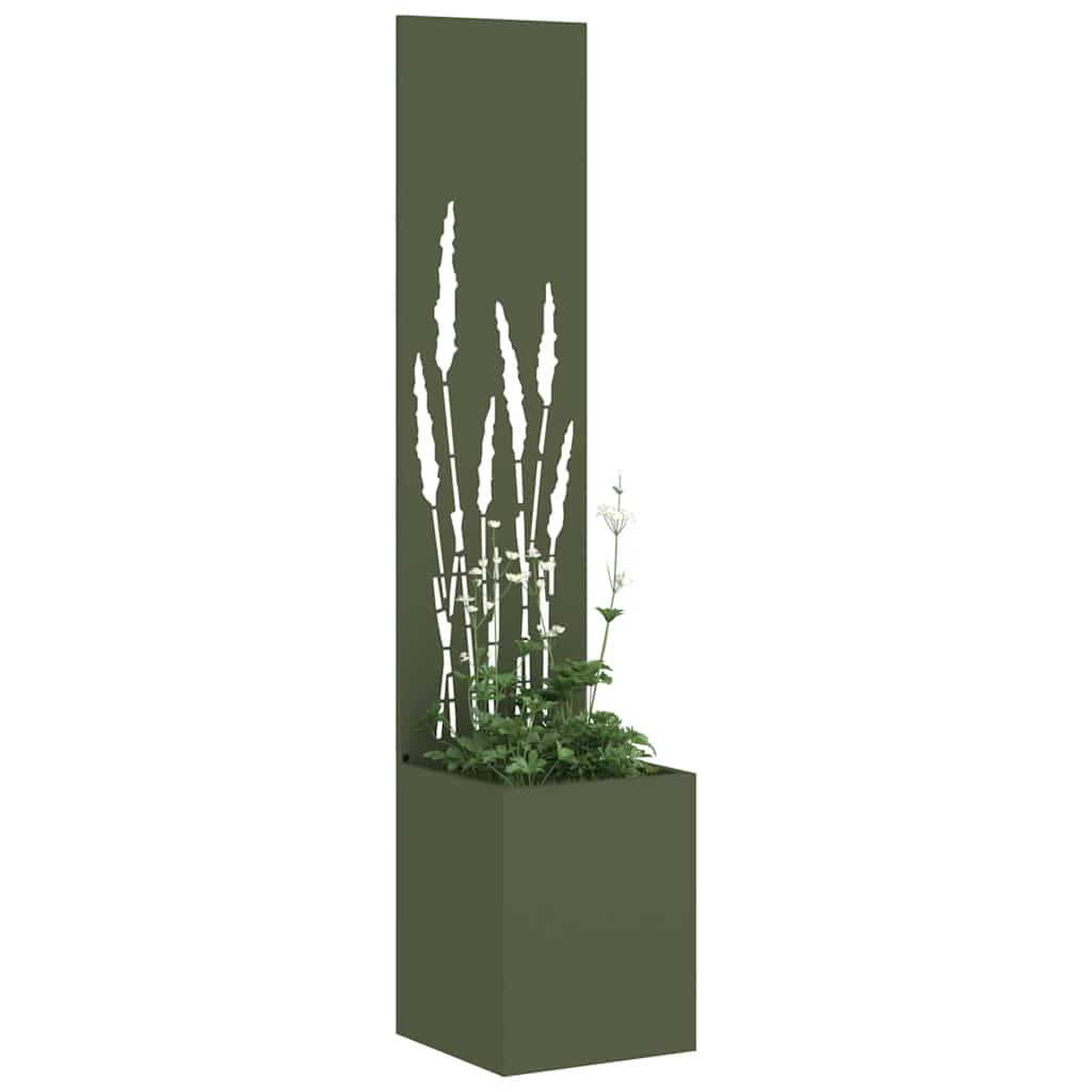 Schermo per privacy in giardino Oliver verde 32 x 32 x 150 cm