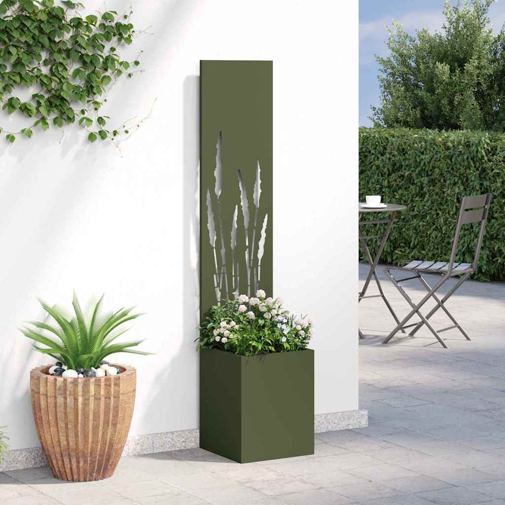 Schermo per privacy in giardino Oliver verde 32 x 32 x 150 cm