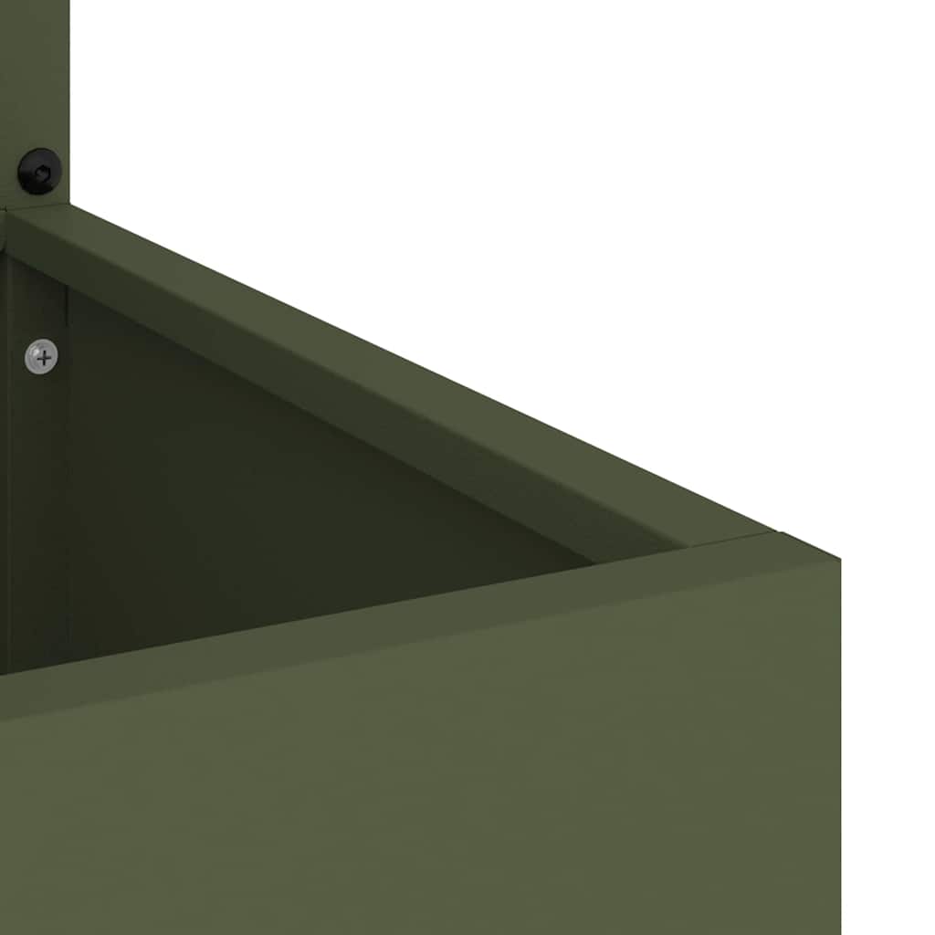 Schermo per privacy in giardino Oliver verde 32 x 32 x 150 cm