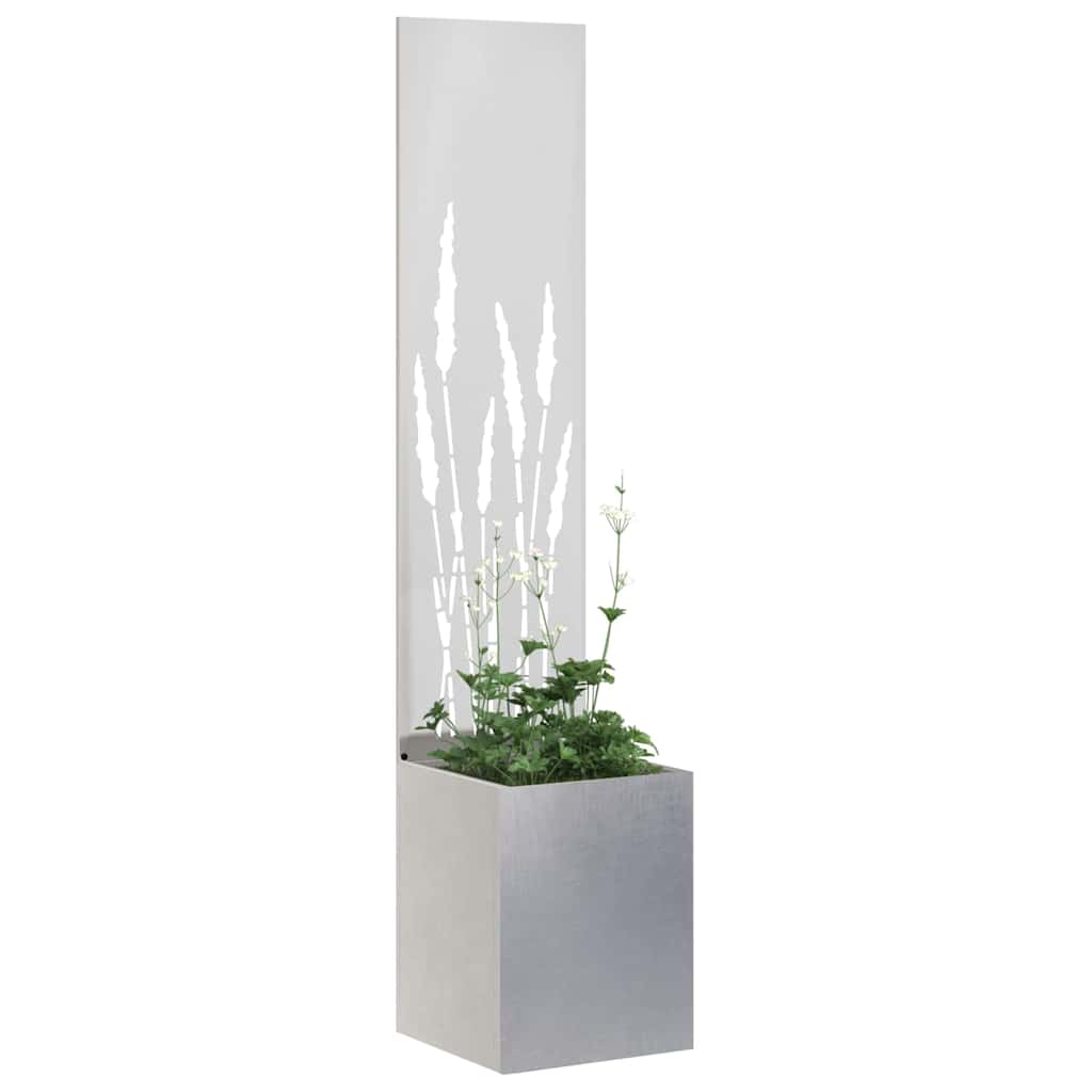 Schermo per privacy in giardino Argento 32 x 32 x 150 cm
