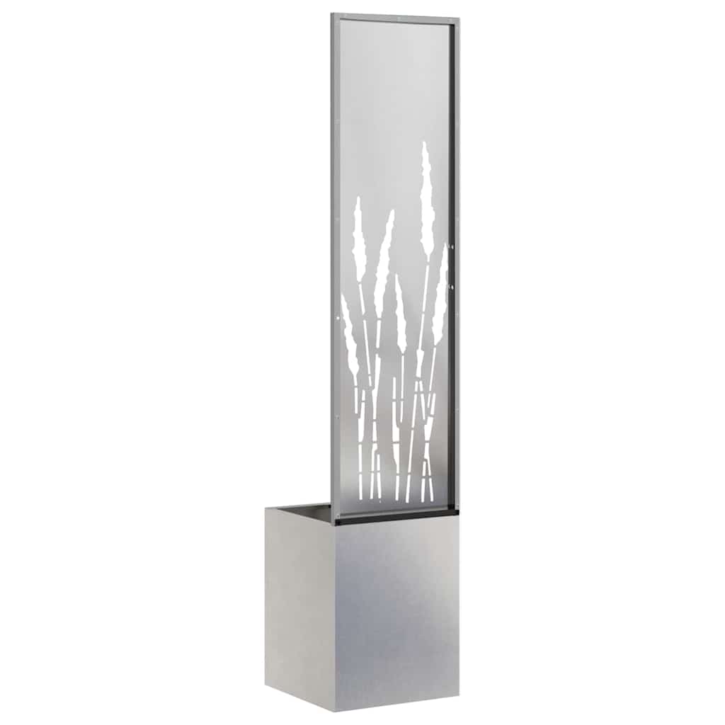 Schermo per privacy in giardino Argento 32 x 32 x 150 cm