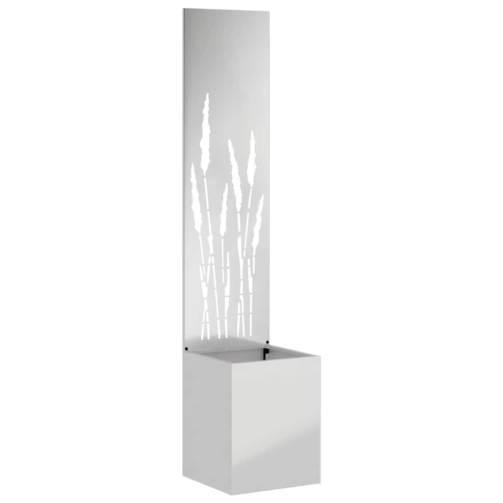 Schermo per privacy in giardino Argento 32 x 32 x 150 cm
