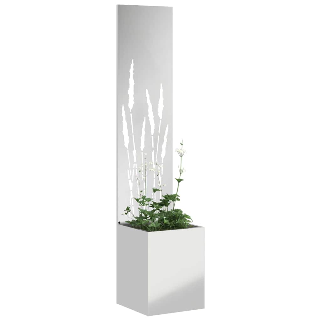 Schermo per privacy in giardino Argento 32 x 32 x 150 cm