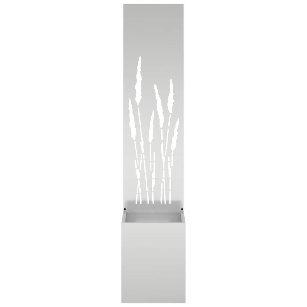 Schermo per privacy in giardino Argento 32 x 32 x 150 cm