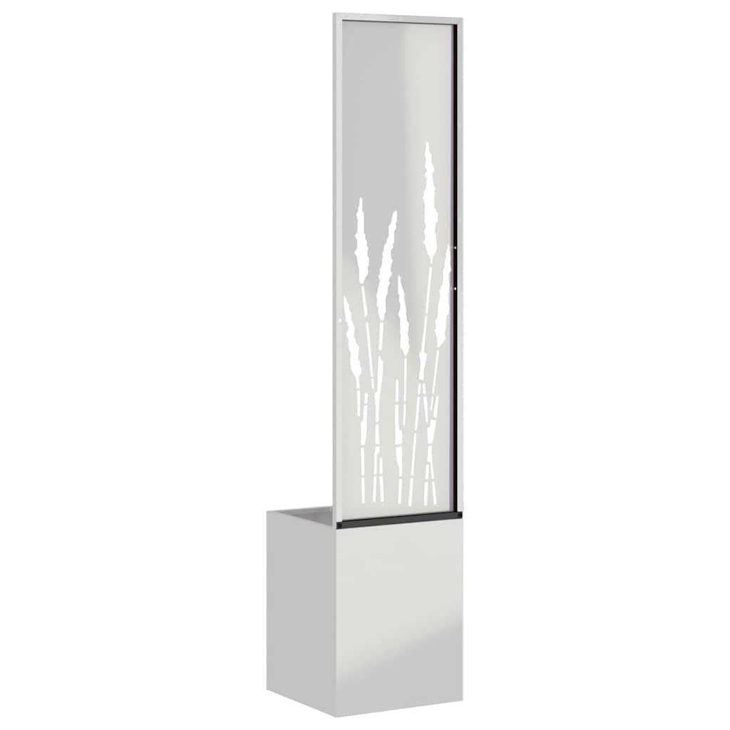 Schermo per privacy in giardino Argento 32 x 32 x 150 cm