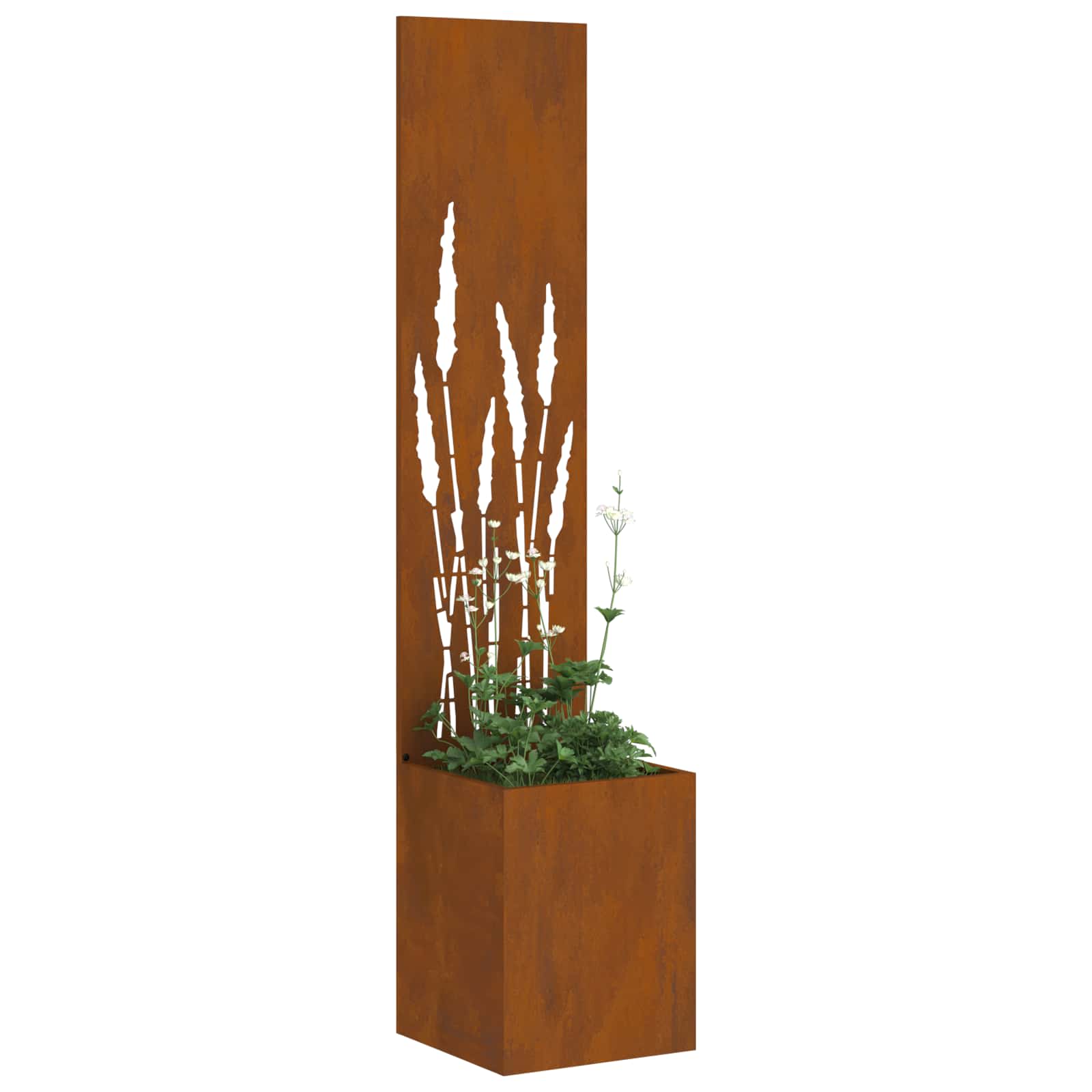 Schermo per privacy in giardino Ruggine 32 x 32 x 150 cm