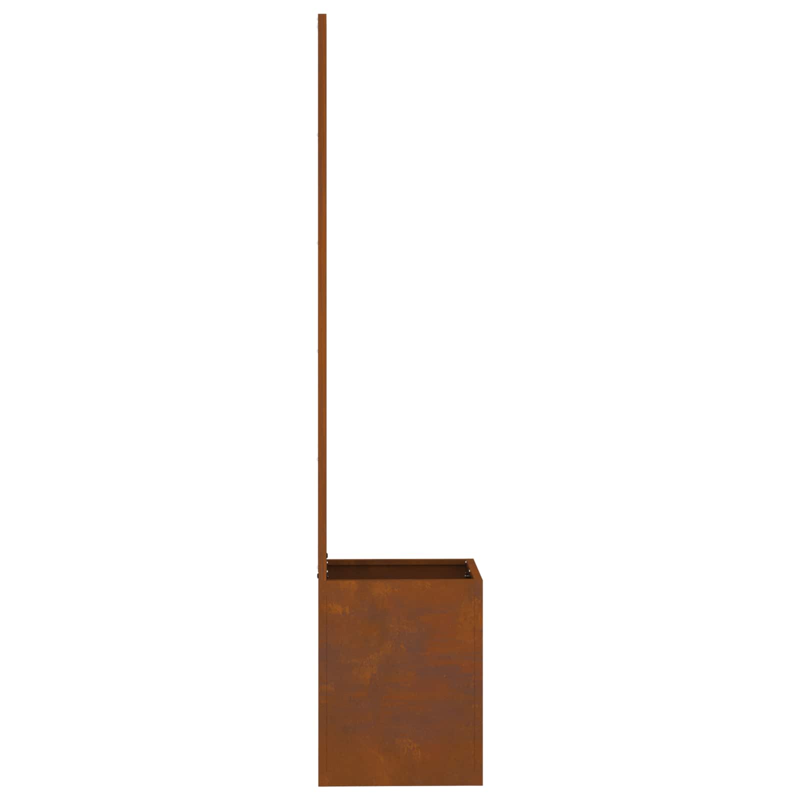 Schermo per privacy in giardino Ruggine 32 x 32 x 150 cm