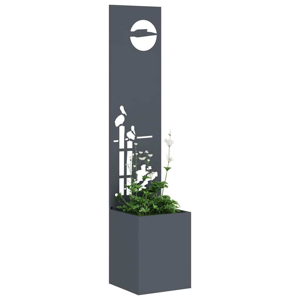 Schermo per privacy in giardino Antracite 32 x 32 x 150 cm
