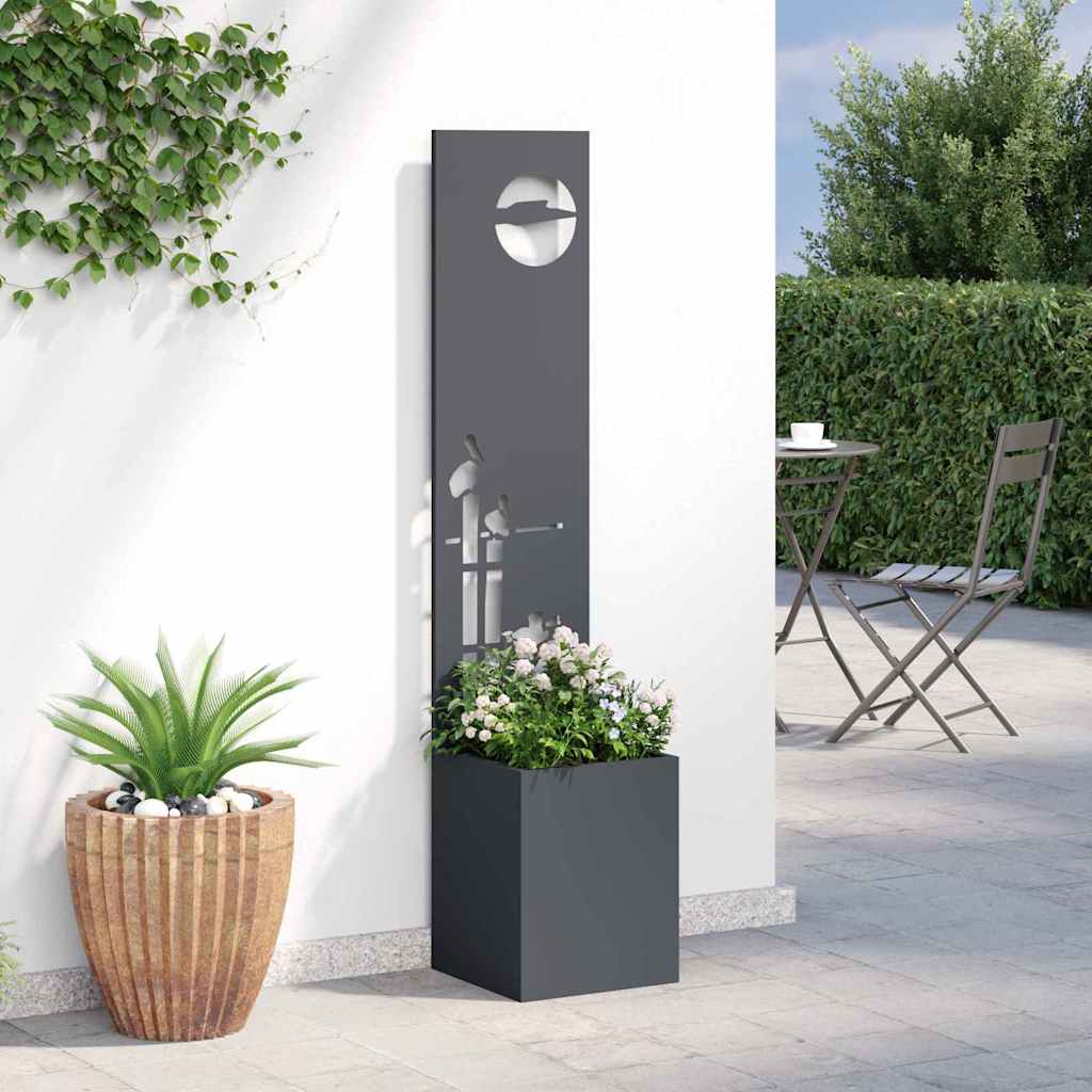 Schermo per privacy in giardino Antracite 32 x 32 x 150 cm