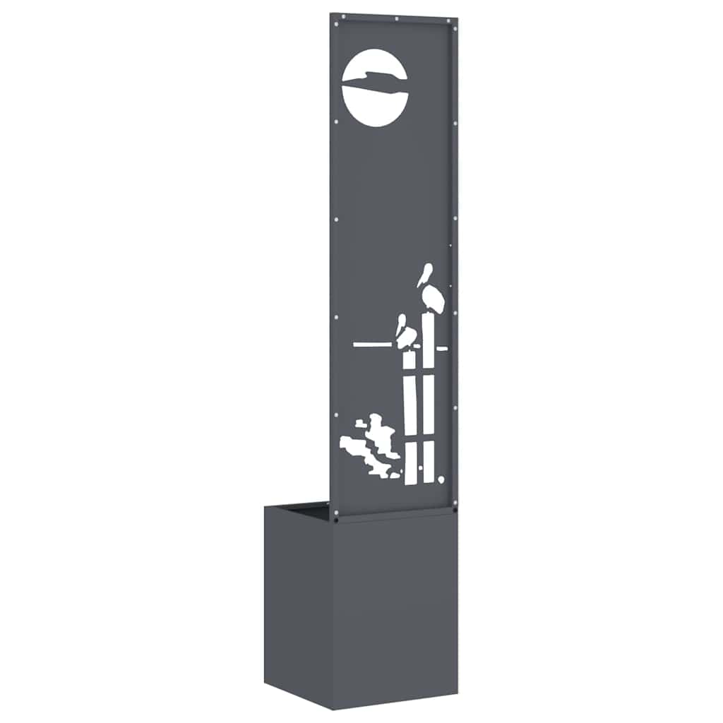 Schermo per privacy in giardino Antracite 32 x 32 x 150 cm