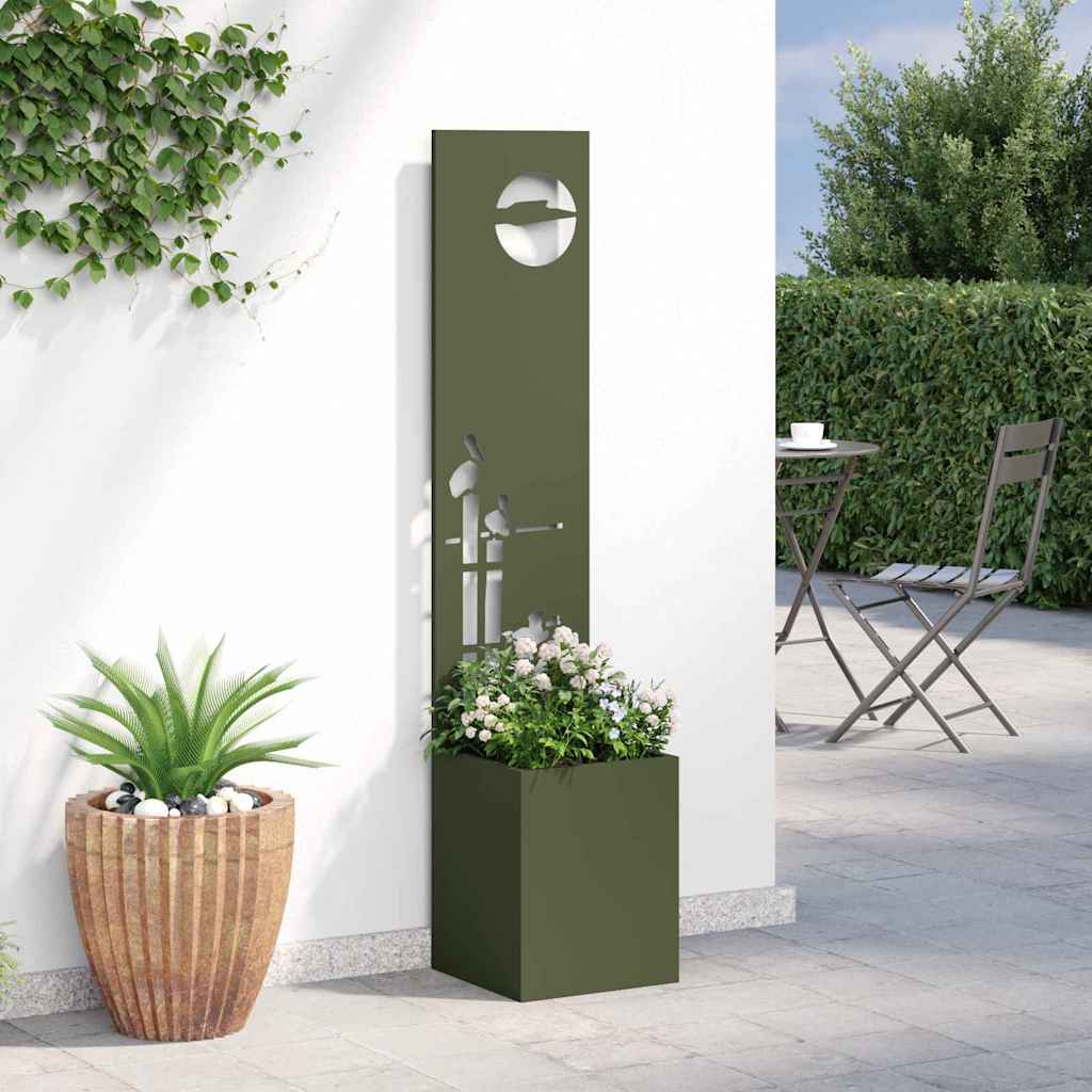 Schermo per privacy in giardino Oliver verde 32 x 32 x 150 cm