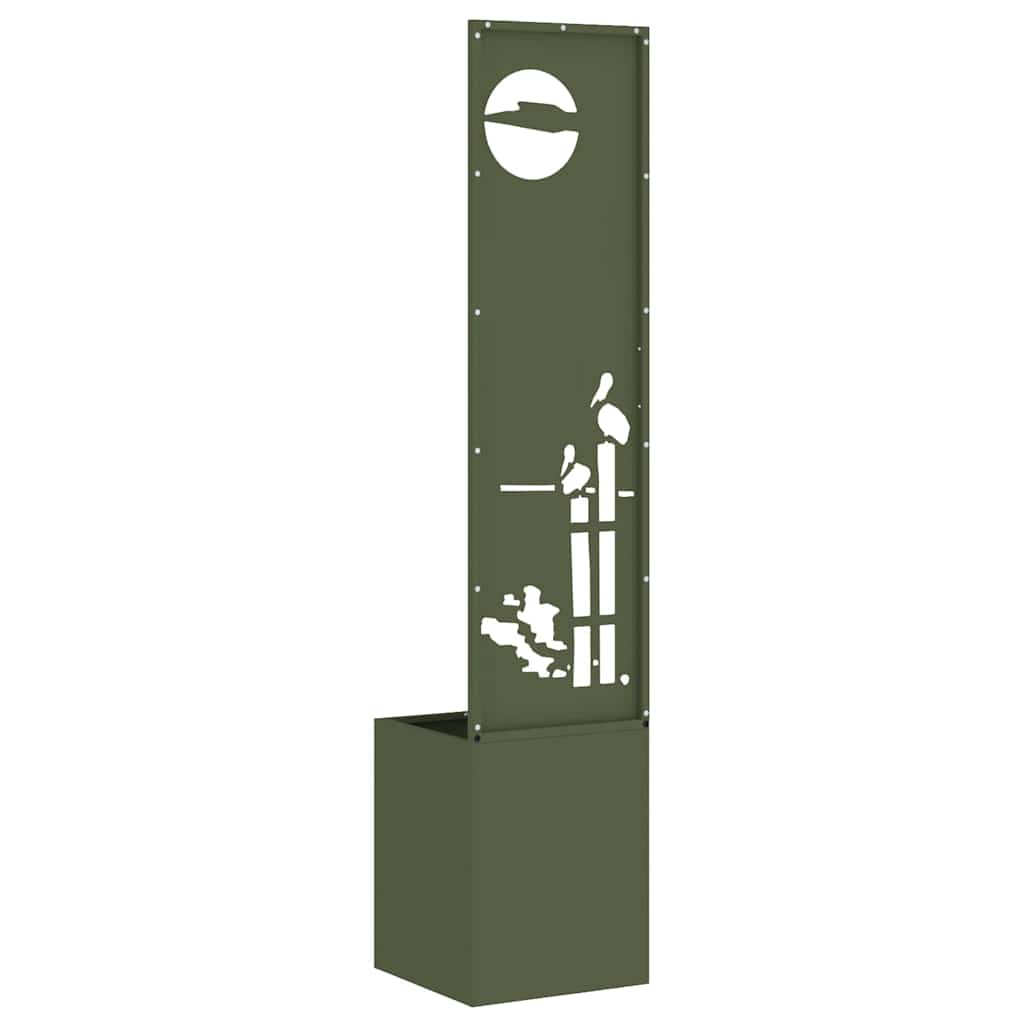 Schermo per privacy in giardino Oliver verde 32 x 32 x 150 cm