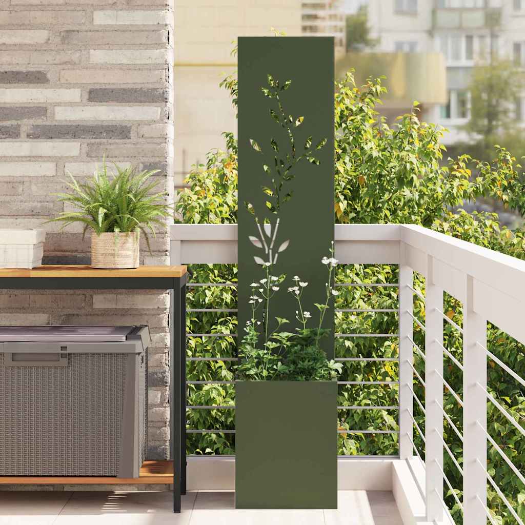 Schermo per privacy in giardino Oliver verde 32 x 32 x 150 cm