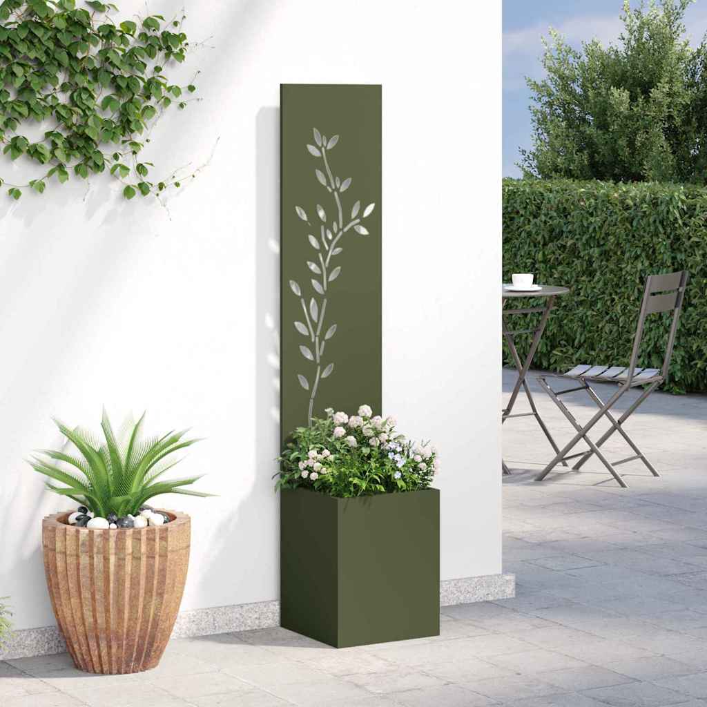 Schermo per privacy in giardino Oliver verde 32 x 32 x 150 cm