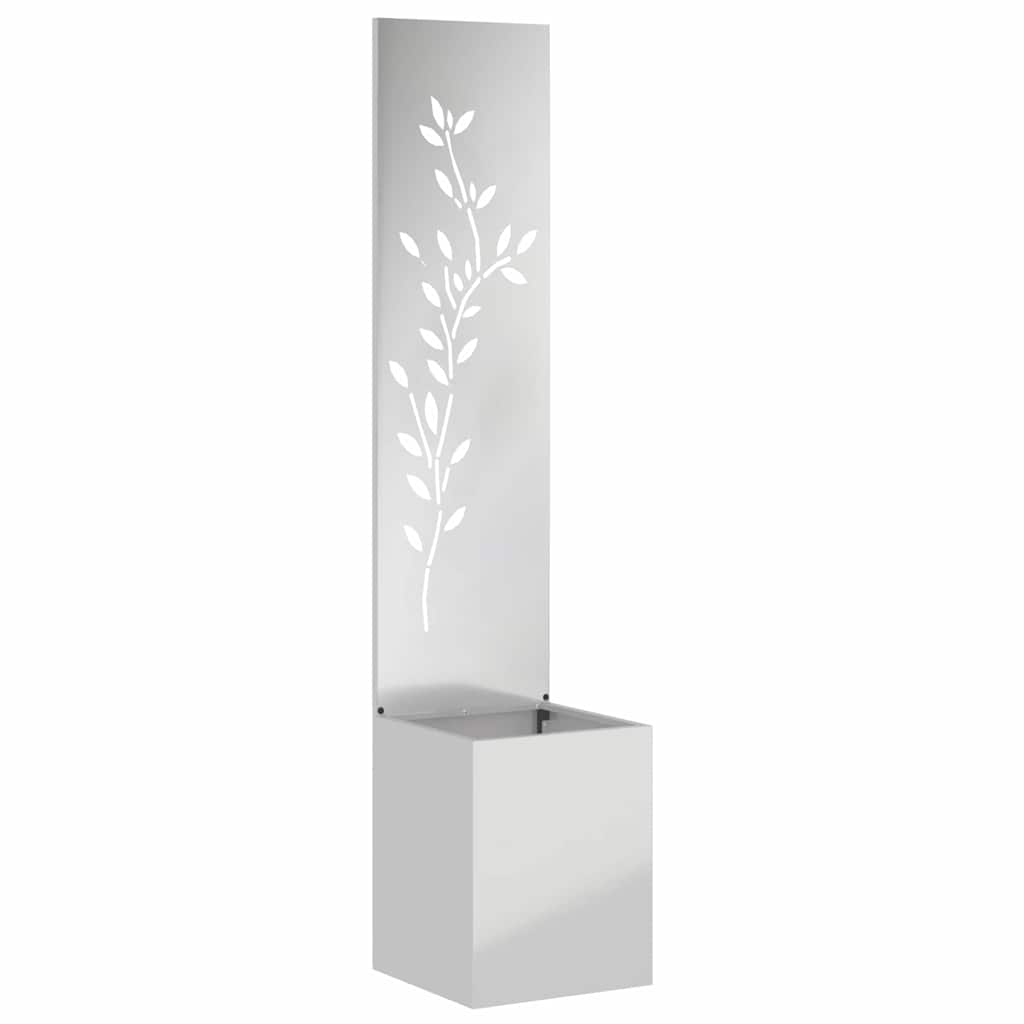 Schermo per privacy in giardino Argento 32 x 32 x 150 cm