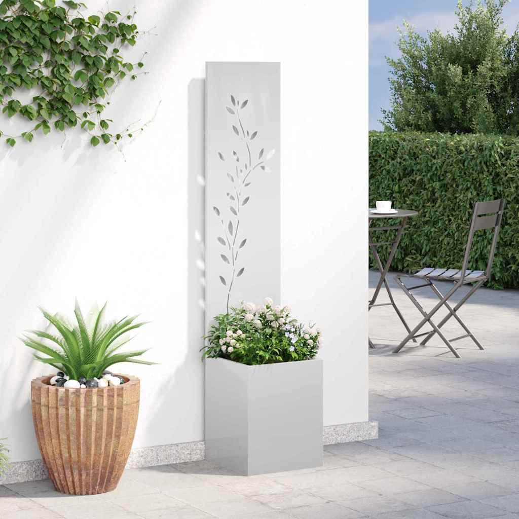 Schermo per privacy in giardino Argento 32 x 32 x 150 cm