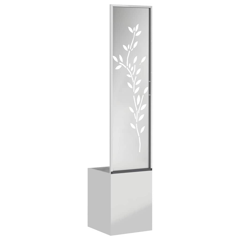 Schermo per privacy in giardino Argento 32 x 32 x 150 cm