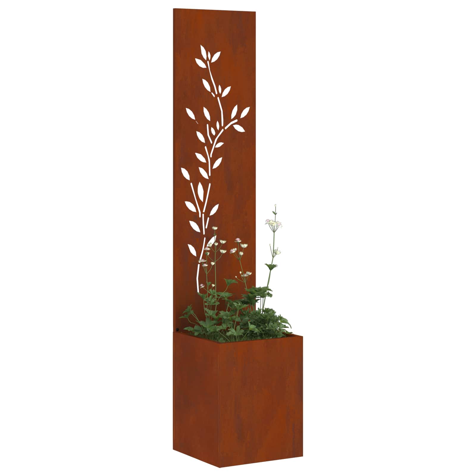 Schermo per privacy in giardino Ruggine 32 x 32 x 150 cm