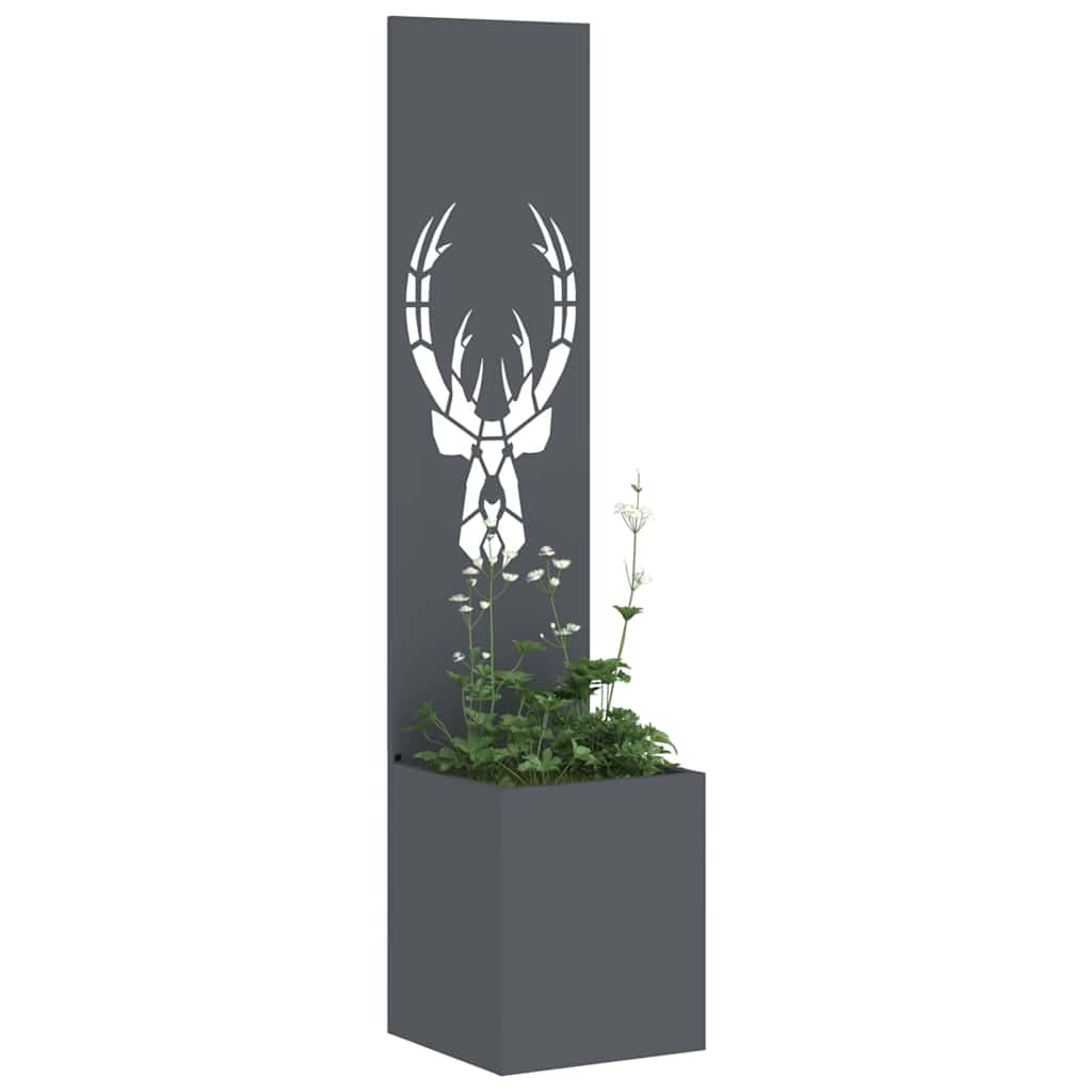 Schermo per privacy in giardino Antracite 32 x 32 x 150 cm