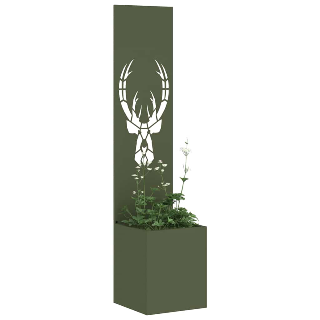 Schermo per privacy in giardino Oliver verde 32 x 32 x 150 cm