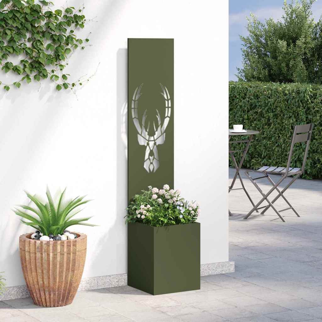 Schermo per privacy in giardino Oliver verde 32 x 32 x 150 cm