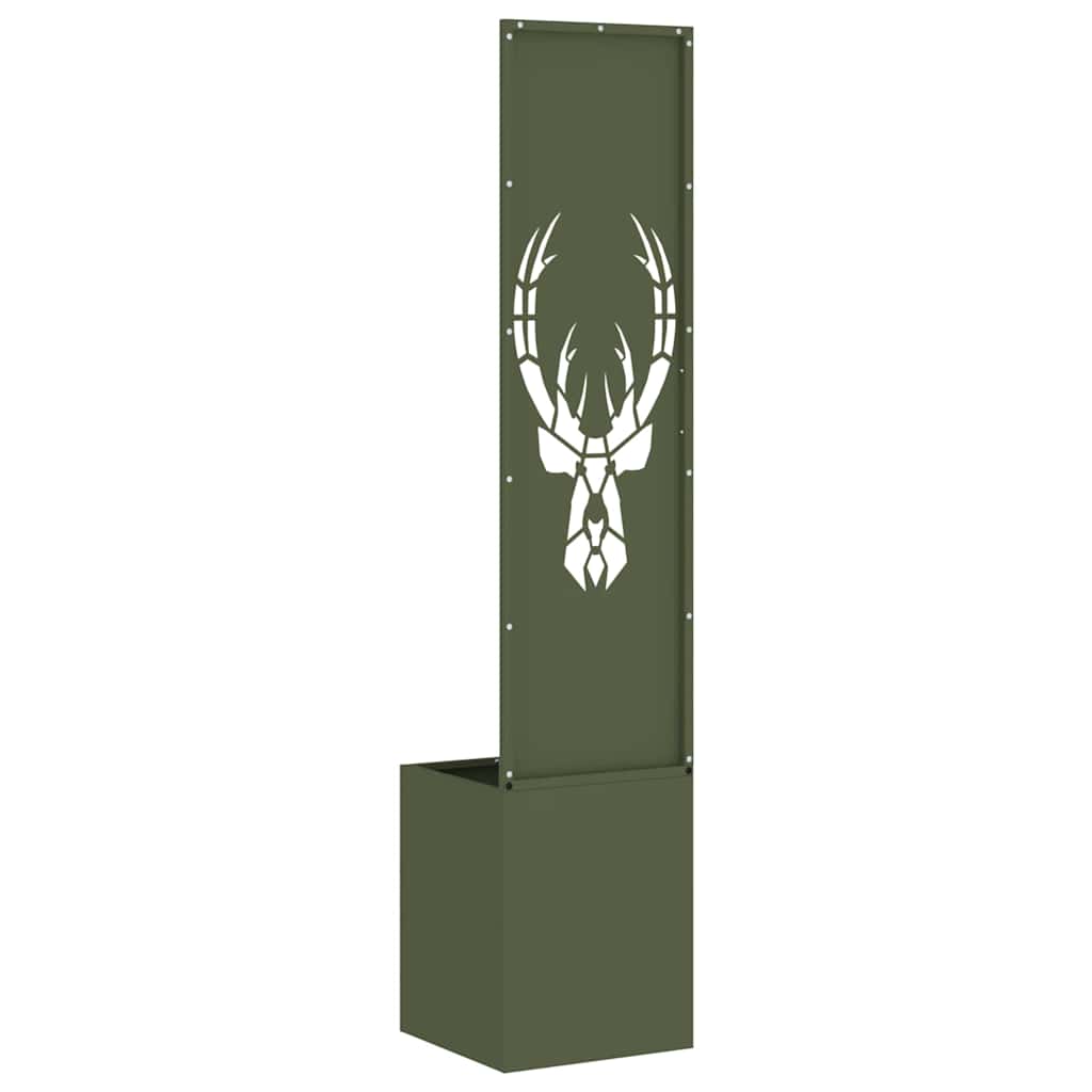 Schermo per privacy in giardino Oliver verde 32 x 32 x 150 cm