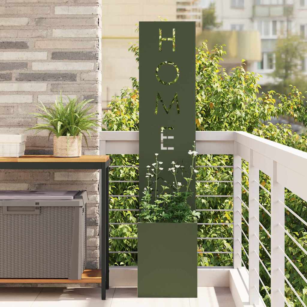 Schermo per privacy in giardino Oliver verde 32 x 32 x 150 cm