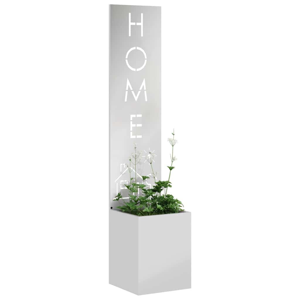 Schermo per privacy in giardino Argento 32 x 32 x 150 cm