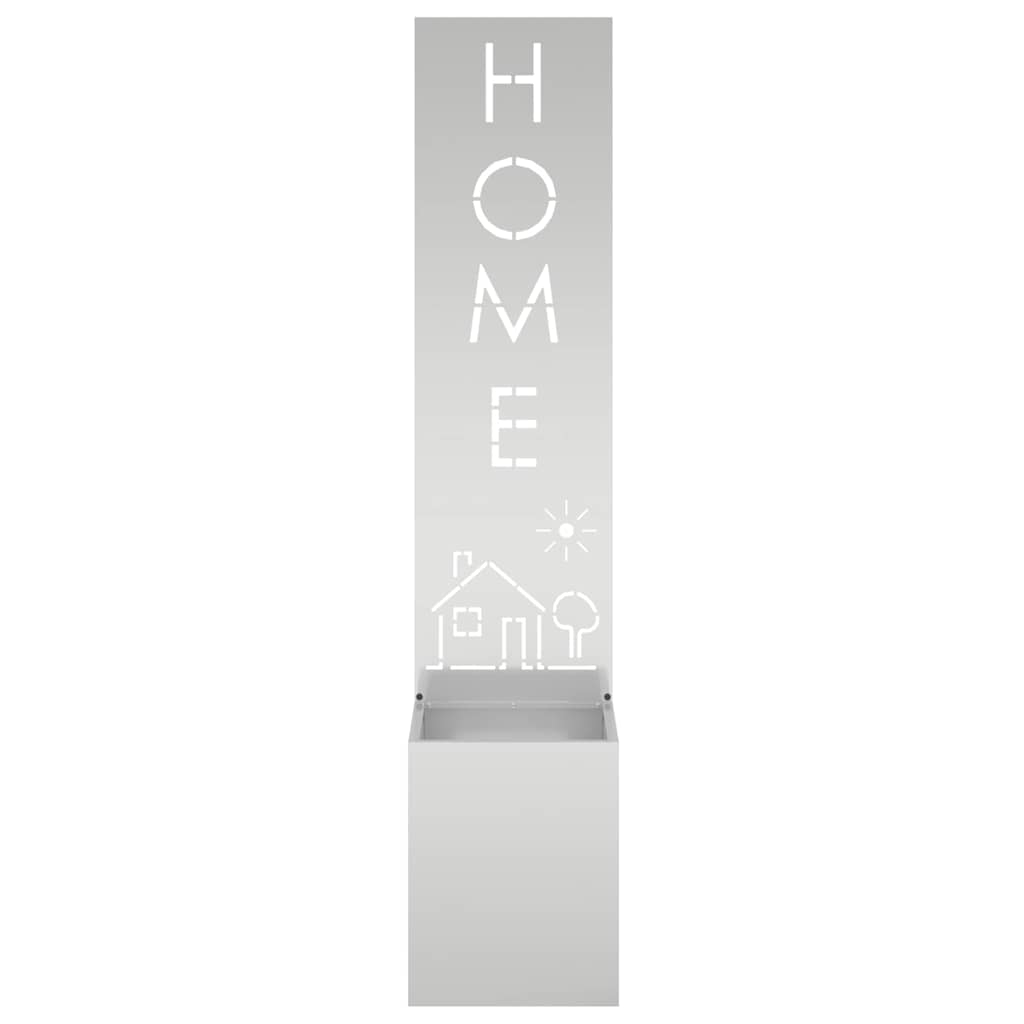 Schermo per privacy in giardino Argento 32 x 32 x 150 cm