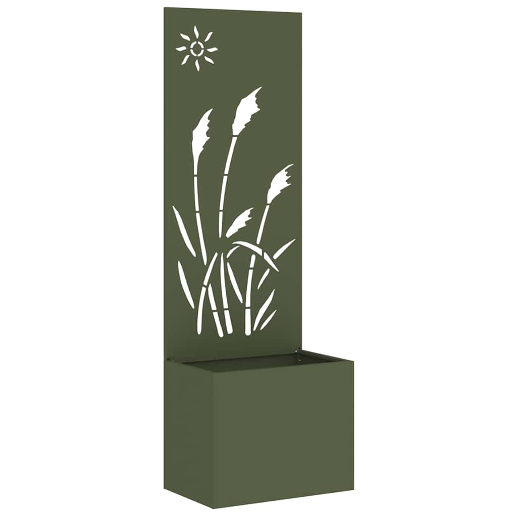 Schermo per privacy in giardino Oliver verde 50 x 32 x 150 cm