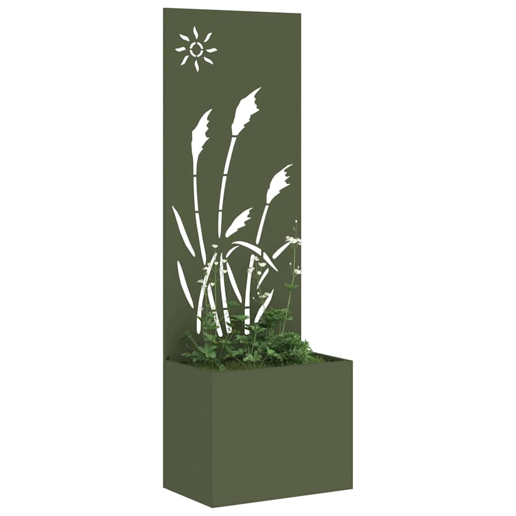 Schermo per privacy in giardino Oliver verde 50 x 32 x 150 cm