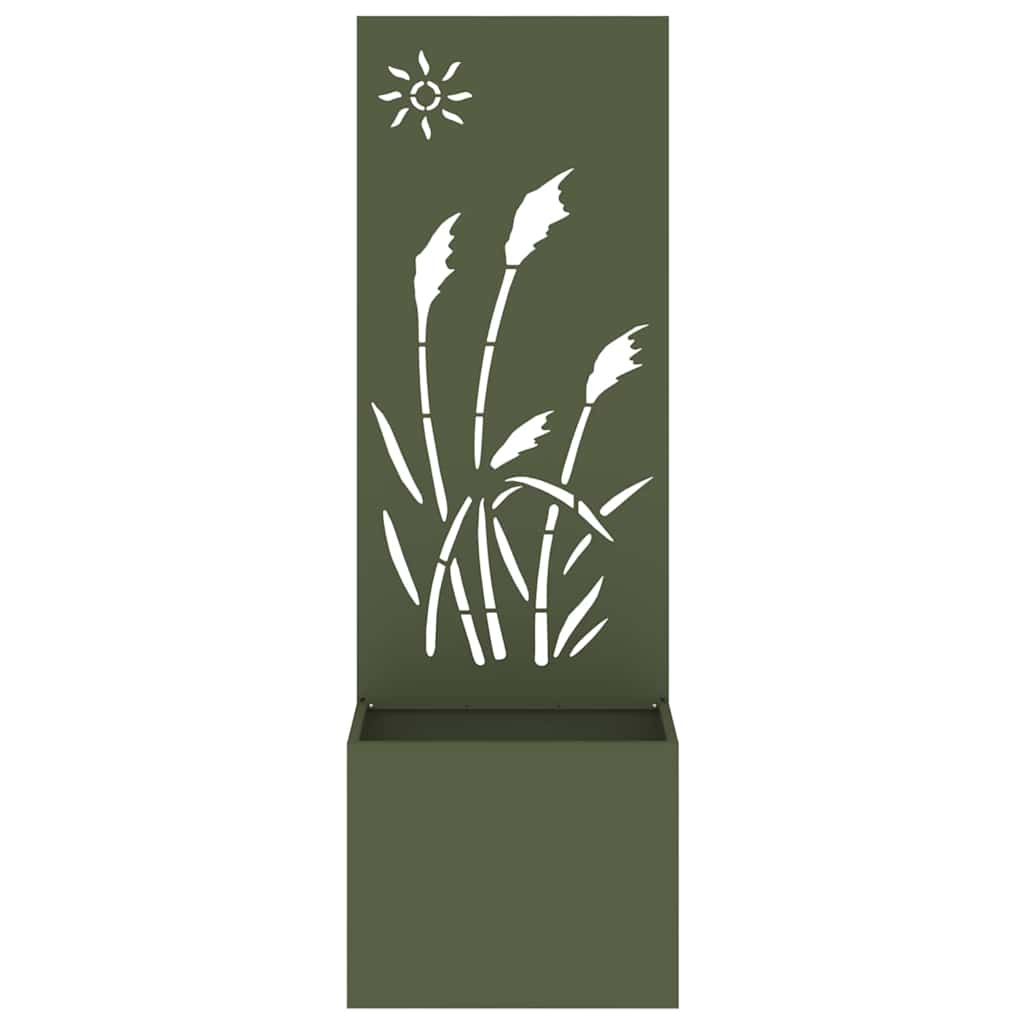 Schermo per privacy in giardino Oliver verde 50 x 32 x 150 cm