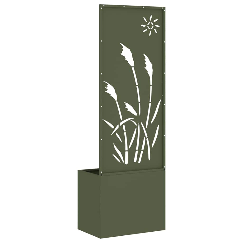 Schermo per privacy in giardino Oliver verde 50 x 32 x 150 cm