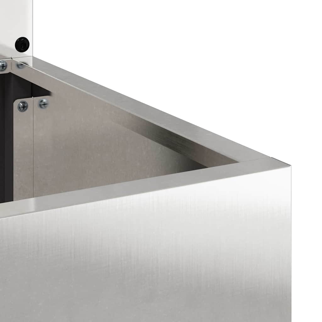 Schermo per privacy in giardino Argento 50 x 32 x 150 cm