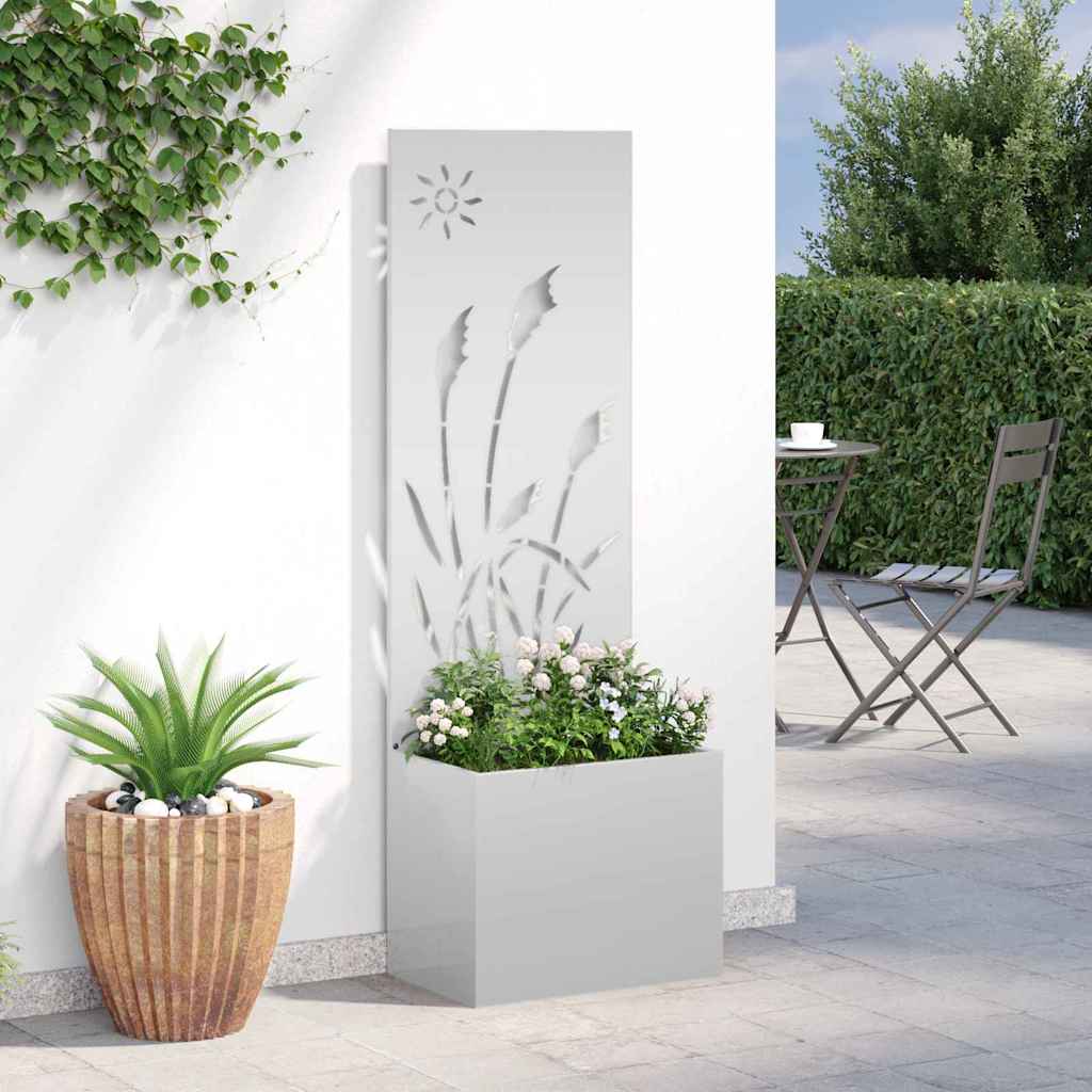 Schermo per privacy in giardino Argento 50 x 32 x 150 cm