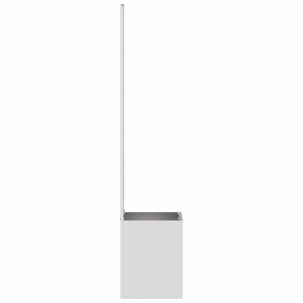 Schermo per privacy in giardino Argento 50 x 32 x 150 cm
