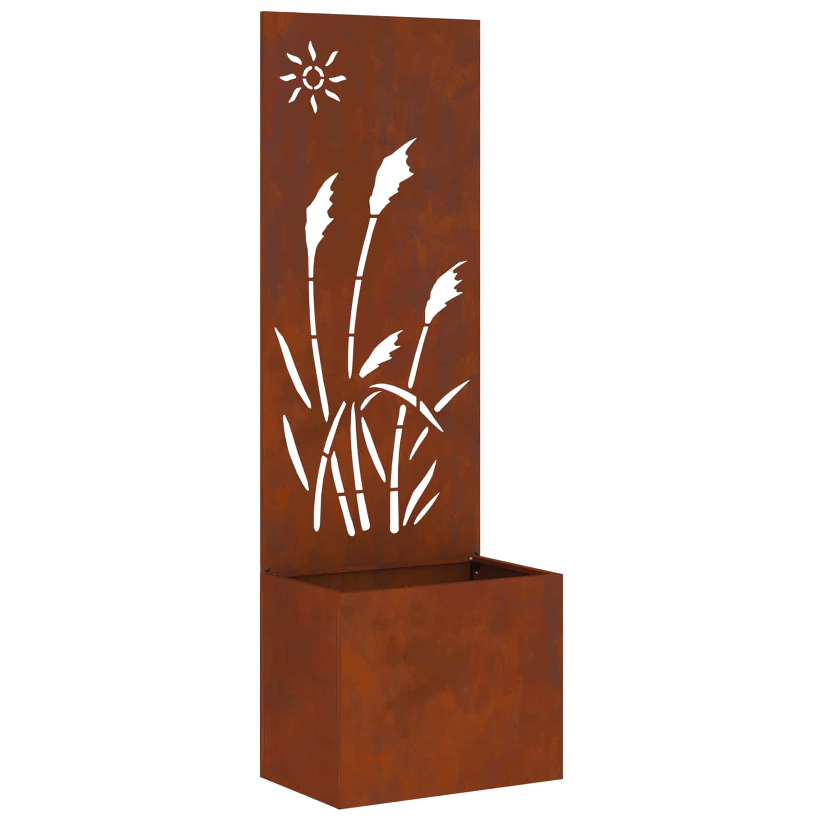Schermo per privacy in giardino Ruggine 50 x 32 x 150 cm