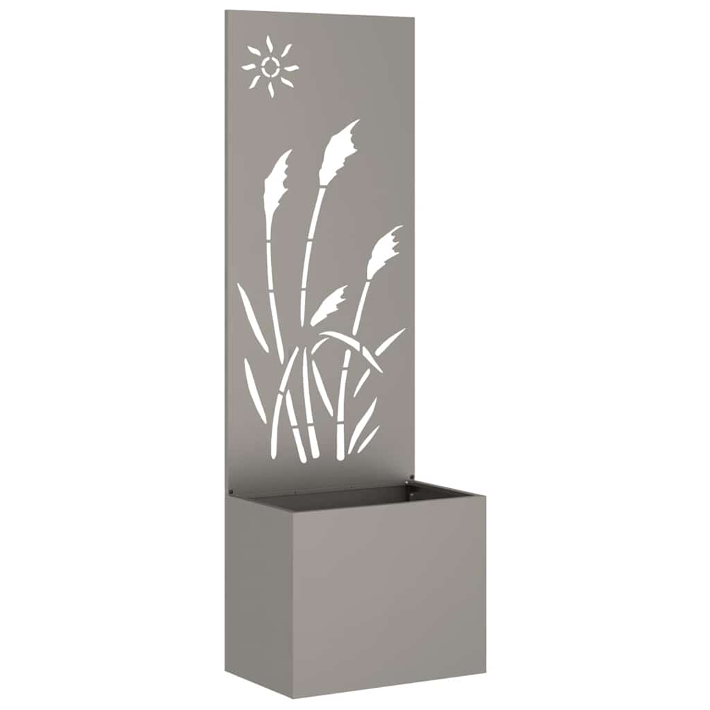 Schermo per privacy in giardino Ruggine 50 x 32 x 150 cm