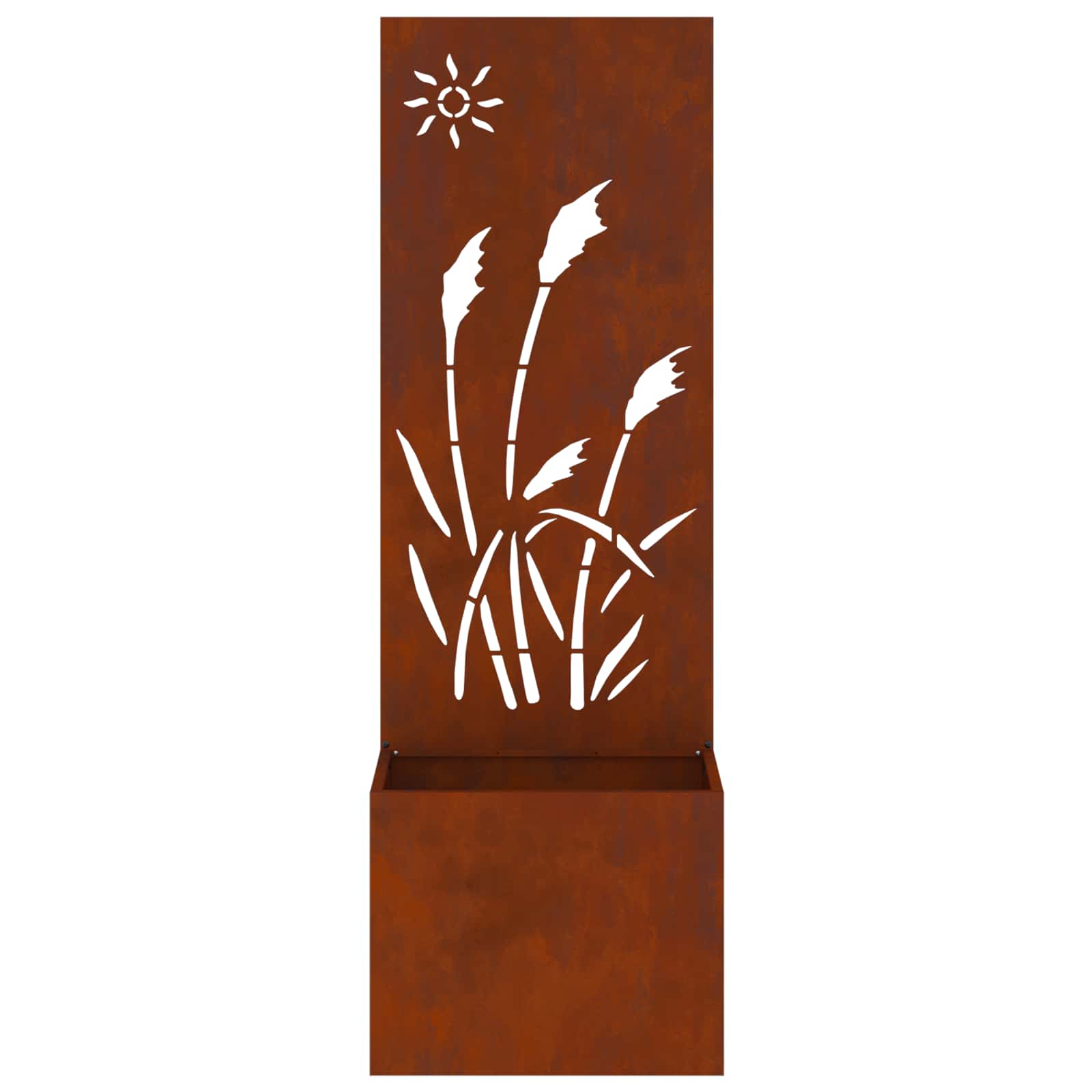 Schermo per privacy in giardino Ruggine 50 x 32 x 150 cm