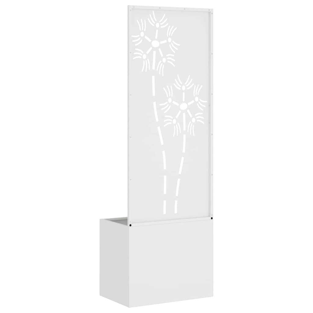 Schermo per privacy in giardino Bianco 50 x 32 x 150 cm