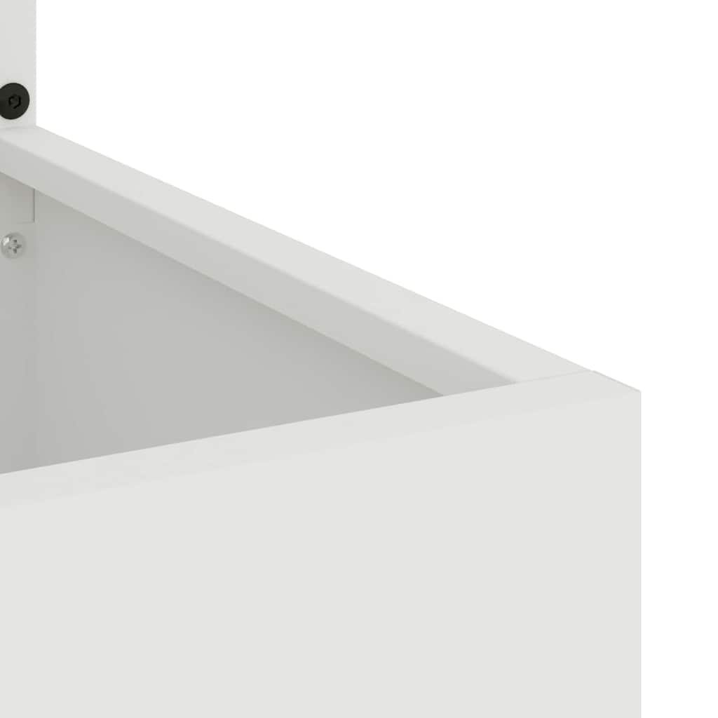 Schermo per privacy in giardino Bianco 50 x 32 x 150 cm
