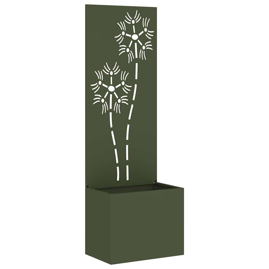 Schermo per privacy in giardino Oliver verde 50 x 32 x 150 cm
