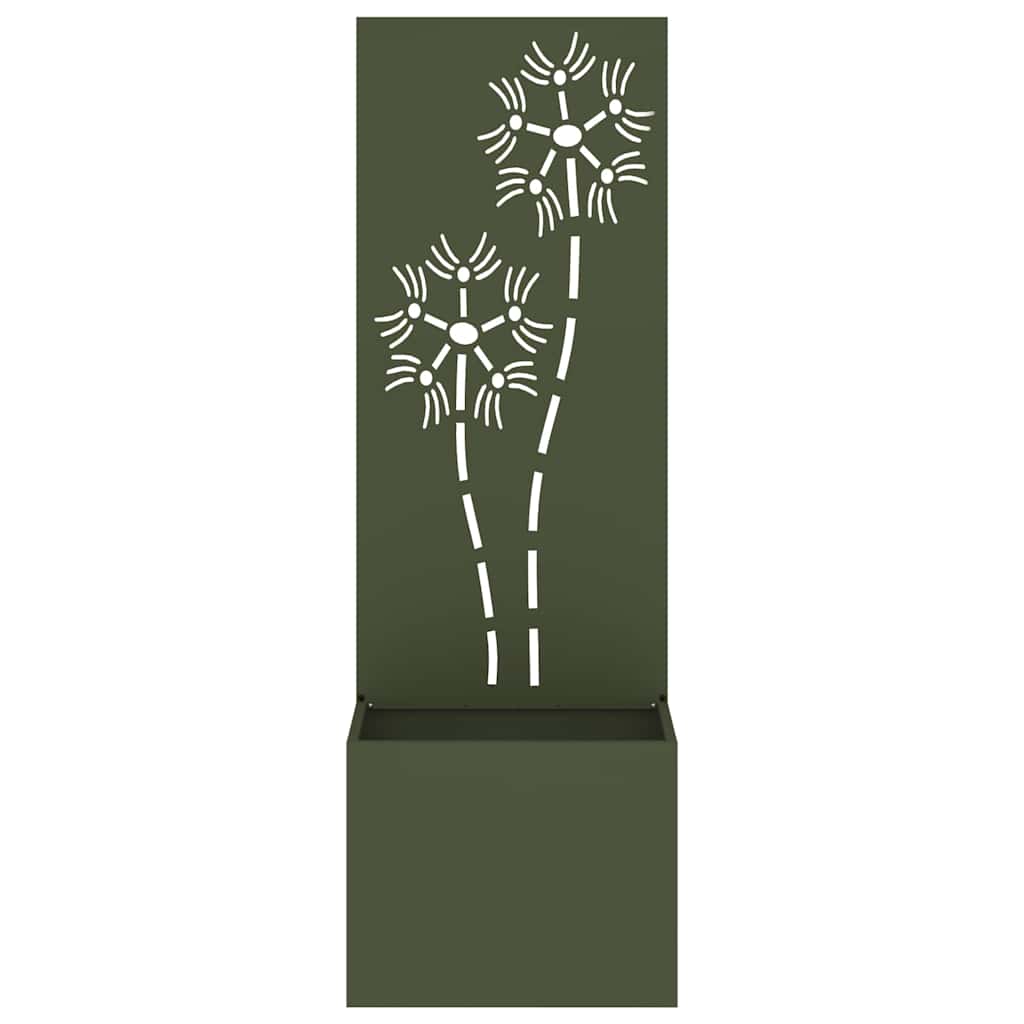 Schermo per privacy in giardino Oliver verde 50 x 32 x 150 cm