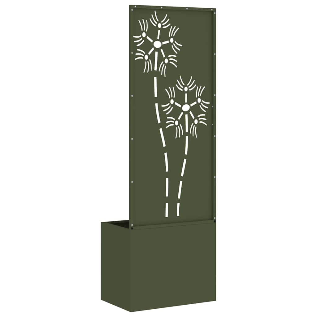 Schermo per privacy in giardino Oliver verde 50 x 32 x 150 cm