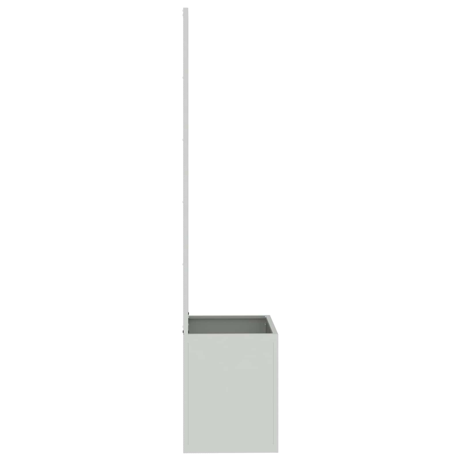 Schermo per privacy in giardino Argento 50 x 32 x 150 cm