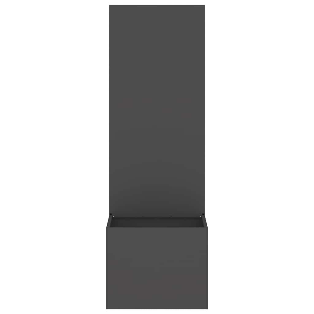 Schermo per privacy in giardino Traforo Nero 50 x 32 x 150 cm