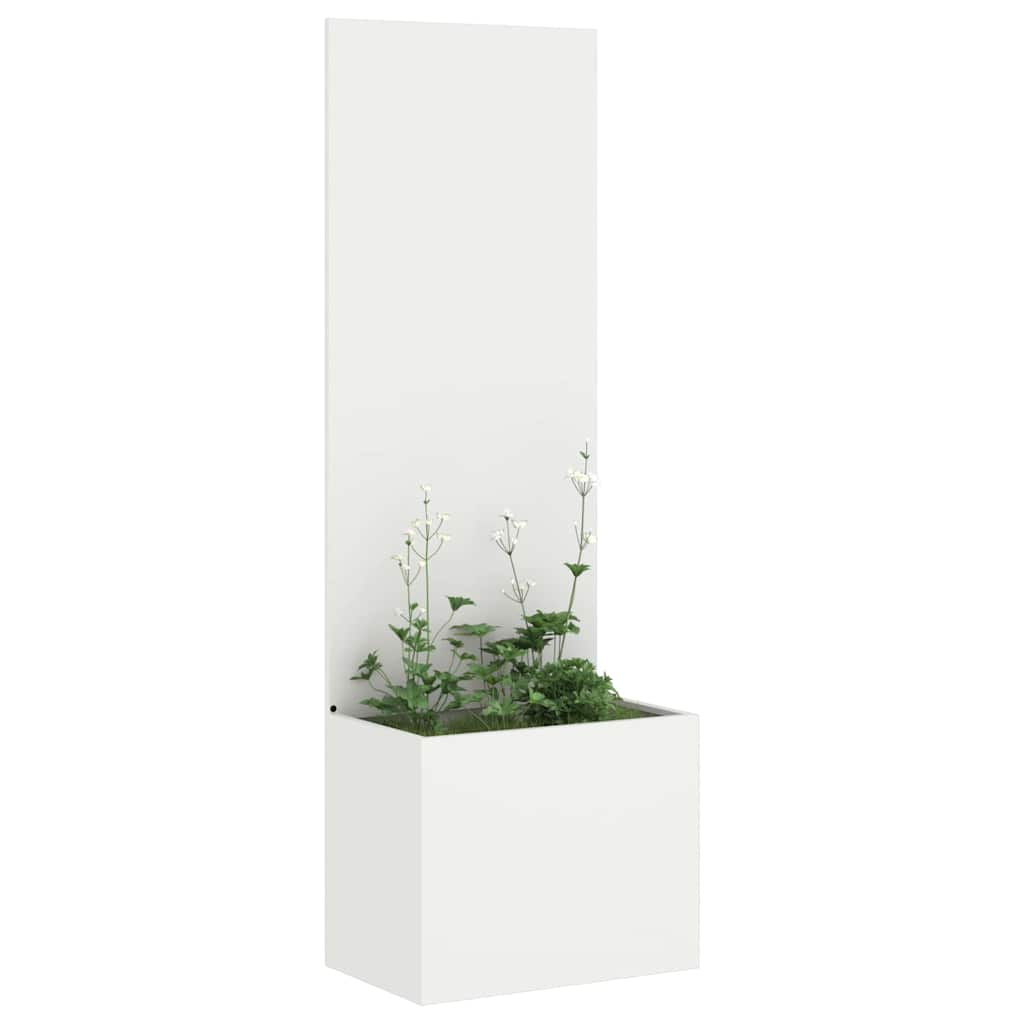 Schermo per privacy in giardino Traforo Bianco 50 x 32 x 150 cm