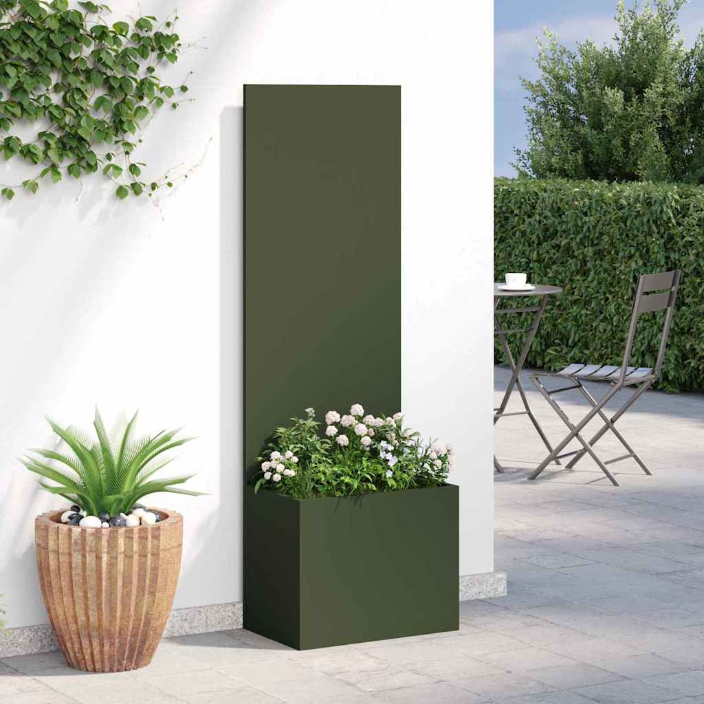 Schermo per privacy in giardino Oliver verde 50 x 32 x 150 cm